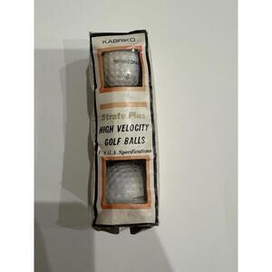 Vintage Kabriko Strato Plus High Velocity Golf Balls‎